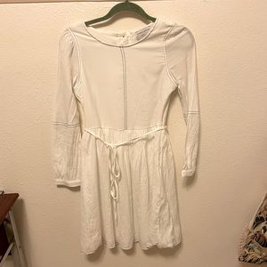 Modern Citizen White Linen Blend Dress